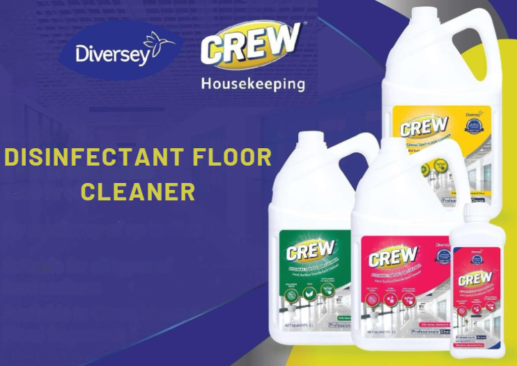 Diversey Crew Disinfectant Floor Cleaner